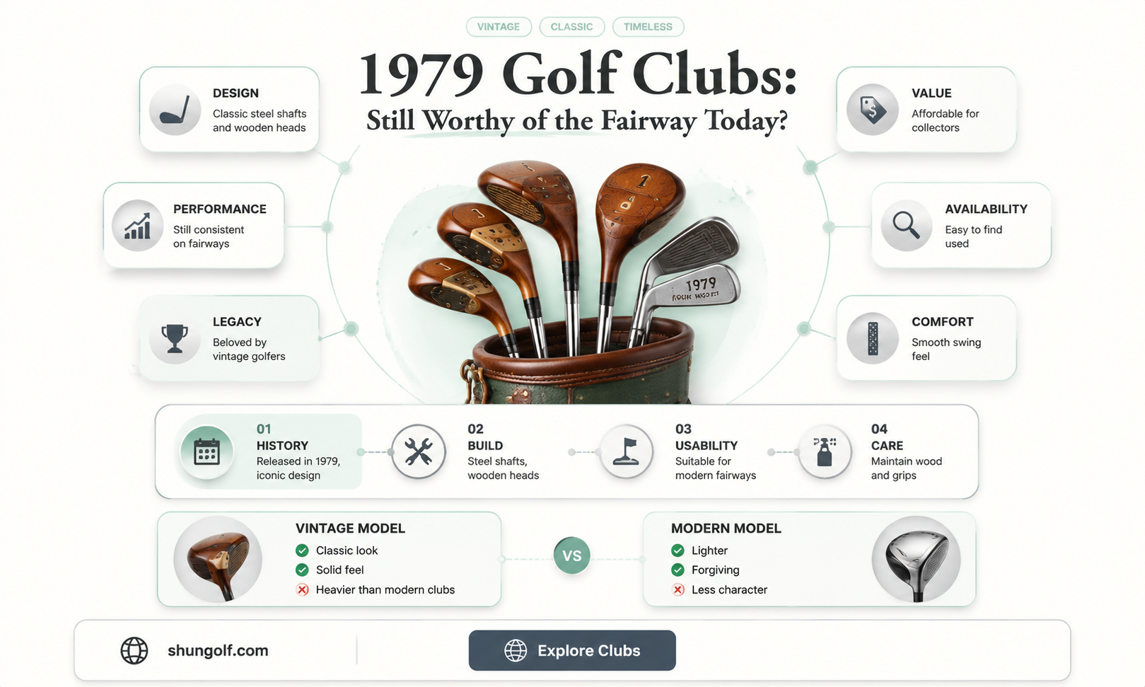 are golf clubs from 1979 still good