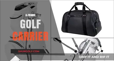 Golf Carrier: A-Frame Advantage