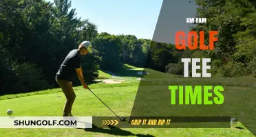 Golfing with Am Fam: Tee Times and More
