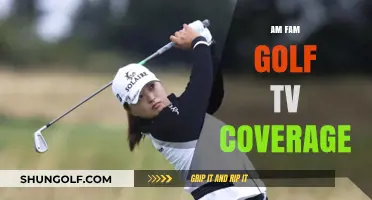 Golf TV Coverage: Am Fam Tournament