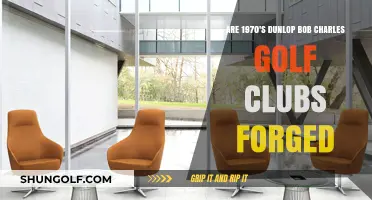 Are 1970s Dunlop Bob Charles Golf Clubs Forged?