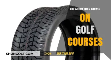 Turf Tires on Golf Courses: Are 23-Inch Models Permitted?