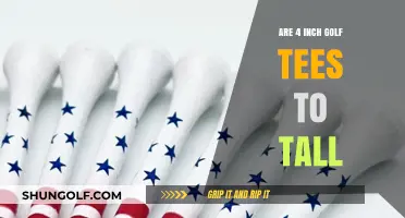 Are 4-Inch Golf Tees Too Tall for Your Game?