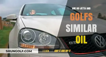 Jetta vs. Golf: Comparing Oil Types for 95 Models