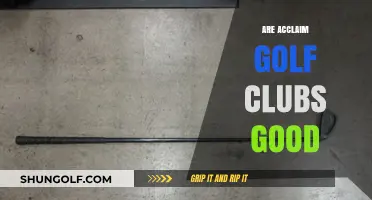 Are Acclaim Golf Clubs Worth It? A Comprehensive Review