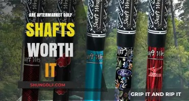 Exploring the Value of Aftermarket Golf Shafts: A Golfer's Guide