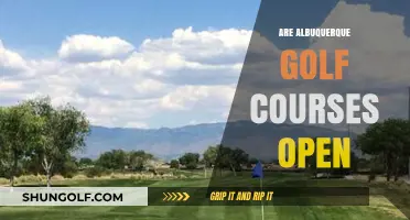 Are Albuquerque Golf Courses Open? Current Status and Updates