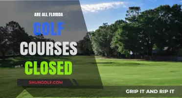 Are Florida Golf Courses Closed? Current Status and Updates