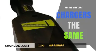 Are All Golf Cart Chargers the Same? Key Differences Explained