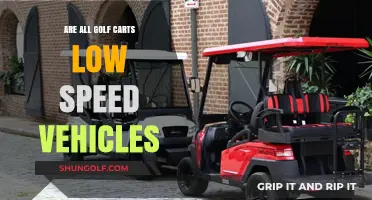 Are All Golf Carts Low-Speed Vehicles? Unraveling the Truth