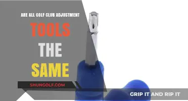 Golf Club Adjustment Tools: Are They Universally Compatible or Unique?