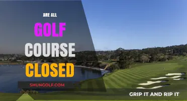 Are All Golf Courses Closed? Current Status and Updates