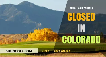 Are Colorado Golf Courses Closed? Current Status and Updates