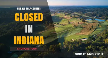 Indiana Golf Courses: Are They All Closed or Still Open?