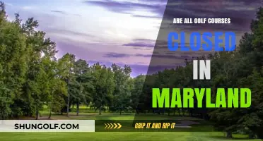 Are Maryland Golf Courses Closed? Current Status and Updates