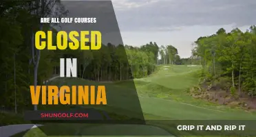 Are Virginia Golf Courses Closed? Current Status and Updates