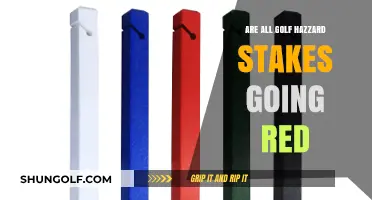 Golf Hazard Stakes Turning Red: What's Behind the Color Change?