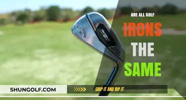 Are All Golf Irons the Same? Uncovering the Differences