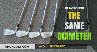 Unraveling the Myth: Are All Golf Shafts the Same Diameter?