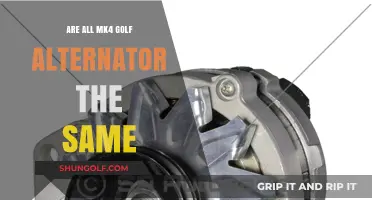 Are All MK4 Golf Alternators Interchangeable? A Comprehensive Guide