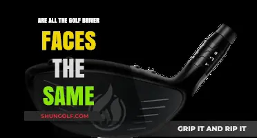 Do All Golf Drivers Share Identical Face Designs?