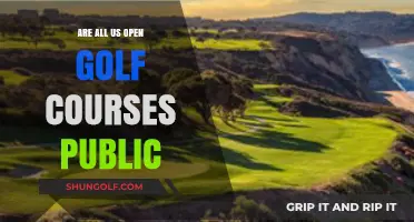 Are All US Open Golf Courses Public? Unveiling the Truth