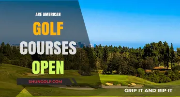 Are American Golf Courses Open? Current Status and Updates