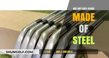Are Golf Clubs Made of Steel? Unveiling the Truth Behind Materials