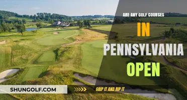 Pennsylvania Golf Courses: Which Ones Are Open for Play?