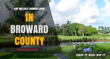 Golf Courses in Broward County: Open or Closed?