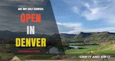 Denver Golf Courses: Which Ones Are Open for Play?