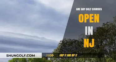 NJ Golf Courses Open Now: Where to Tee Off Today