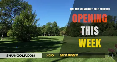 Milwaukee Golf Courses: Which Ones Are Opening This Week?