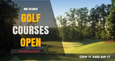 Are Atlanta Golf Courses Open? Current Status and Updates