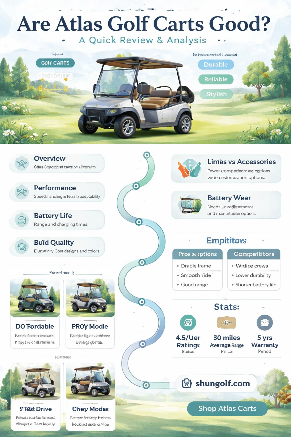 are atlas golf carts good