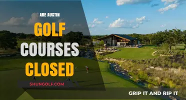 Are Austin Golf Courses Closed? Current Status and Updates
