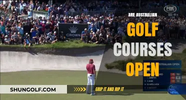 Are Australian Golf Courses Open? Current Status and Updates