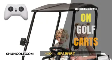 Babies on Golf Carts: Safety Rules and Guidelines Explained