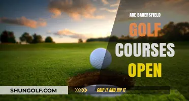 Are Bakersfield Golf Courses Open? Current Status and Updates