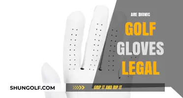 Bionic Golf Gloves: Legal or Not?