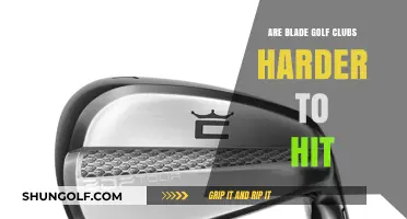 Are Blade Golf Clubs Harder to Hit? Unveiling the Truth
