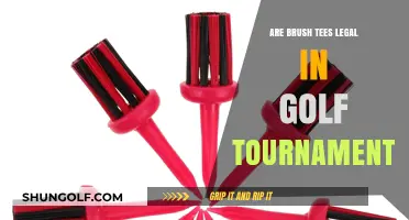 Exploring the Legality of Brush Tees in Golf Tournaments