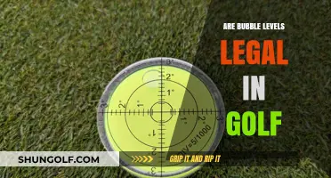 Are Bubble Levels in Golf Legal?