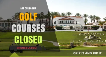 Are California Golf Courses Closed? Current Status and Updates