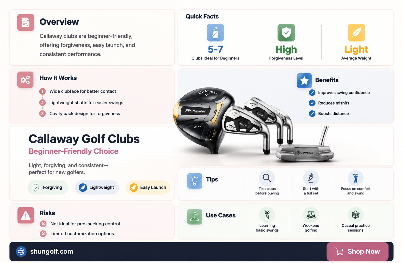 are callaway golf clubs good for beginners