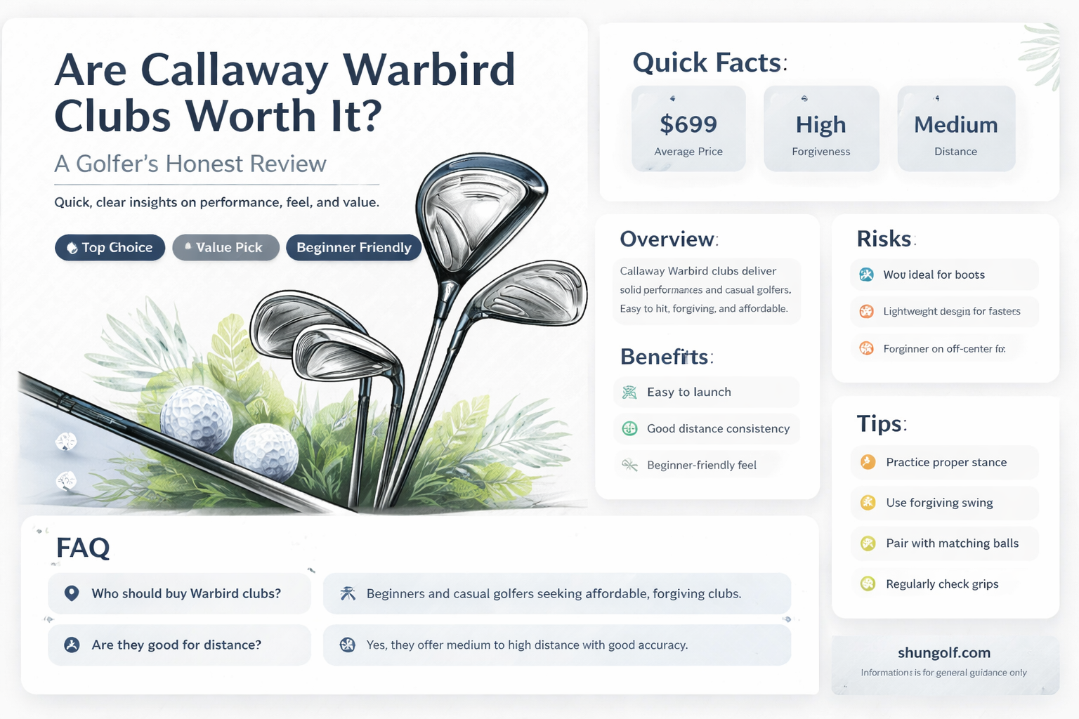 are callaway warbird clubs good
