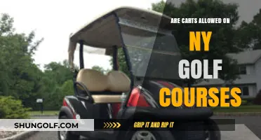 Are Golf Carts Permitted on New York Golf Courses?