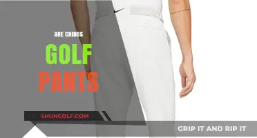 Golf Pants: Chinos, a Stylish Alternative