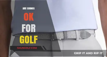 Golf Attire: Chinos, a Good Choice?