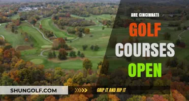 Cincinnati Golf Courses: Current Open Status and Updates